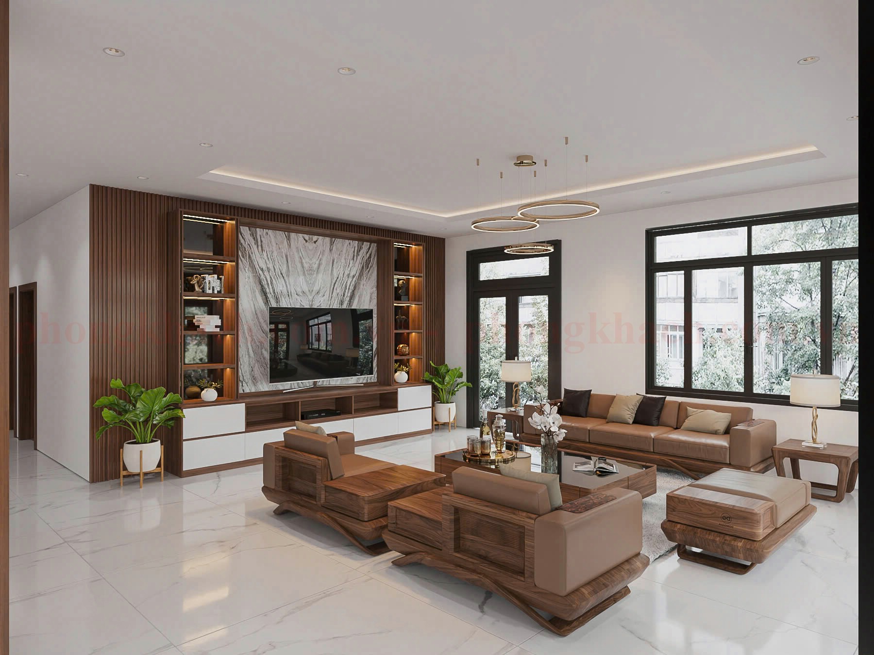 Gỗ Óc Chó với vân tự nhiên đẹp